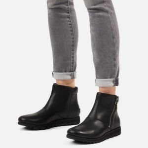 Sorel Black Ankle Boots